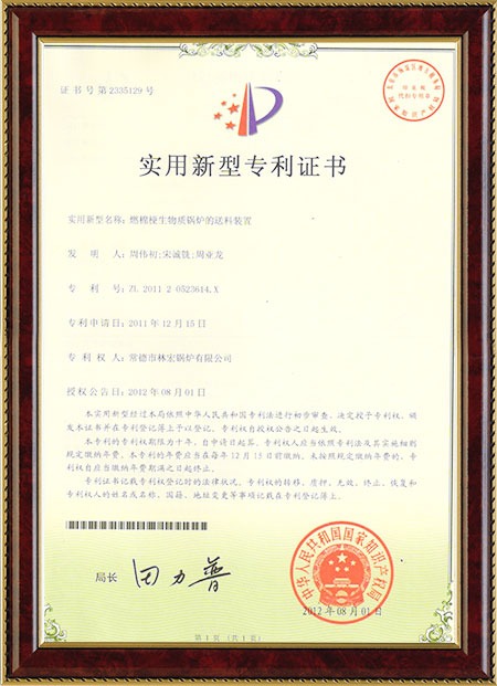 燃棉梗生物質(zhì)鍋爐的送料裝置 燃棉梗生物質(zhì)鍋爐的送料裝置